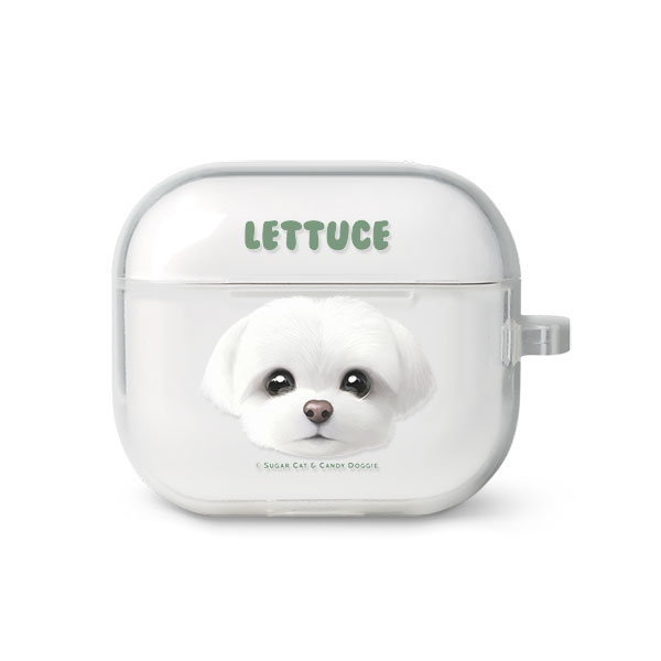 Lettuce the Meltese Face AirPods 3 TPU Case