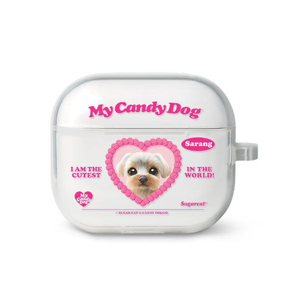Sarang the Yorkshire Terrier MyHeart AirPods 3 TPU Case