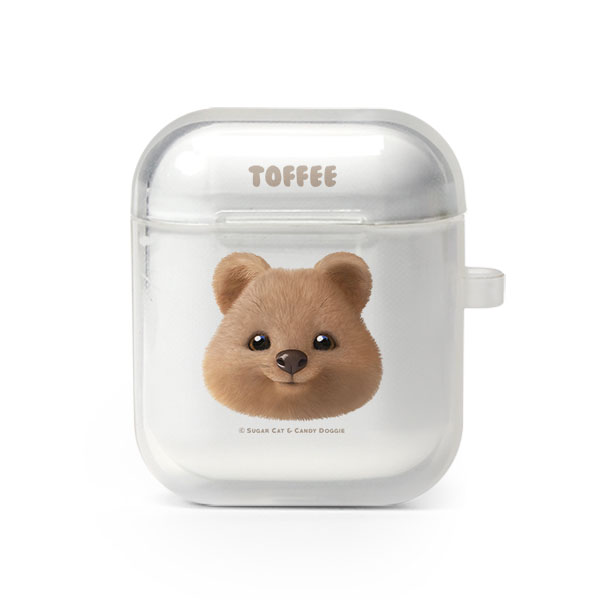 Toffee the Quokka Face AirPod TPU Case