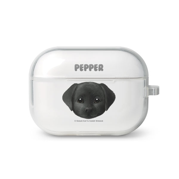 Pepper the Labrador Retriever Face AirPod Pro TPU Case