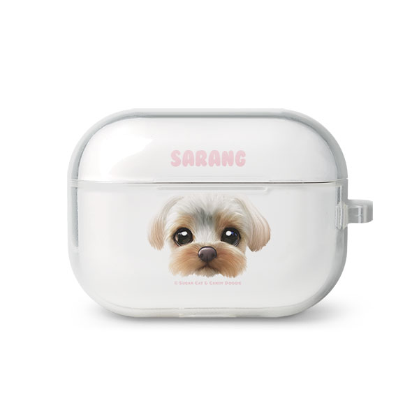 Sarang the Yorkshire Terrier Face AirPod Pro TPU Case