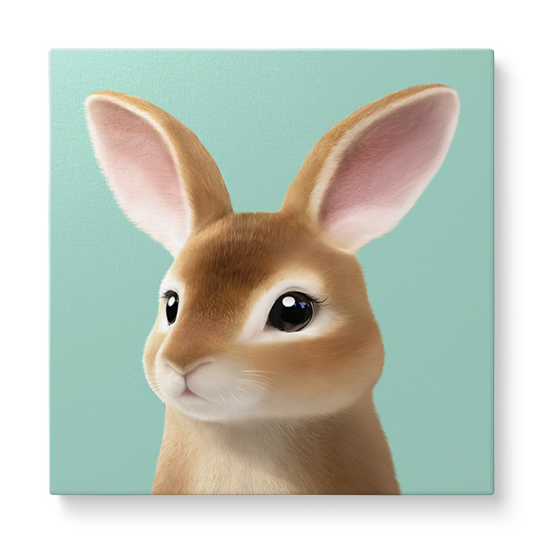 Haengbok the Rex Rabbit Art Canvas