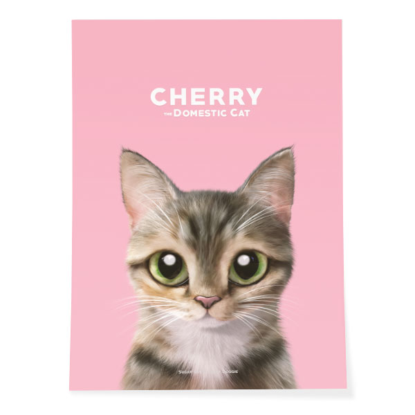 Cherry Art Poster