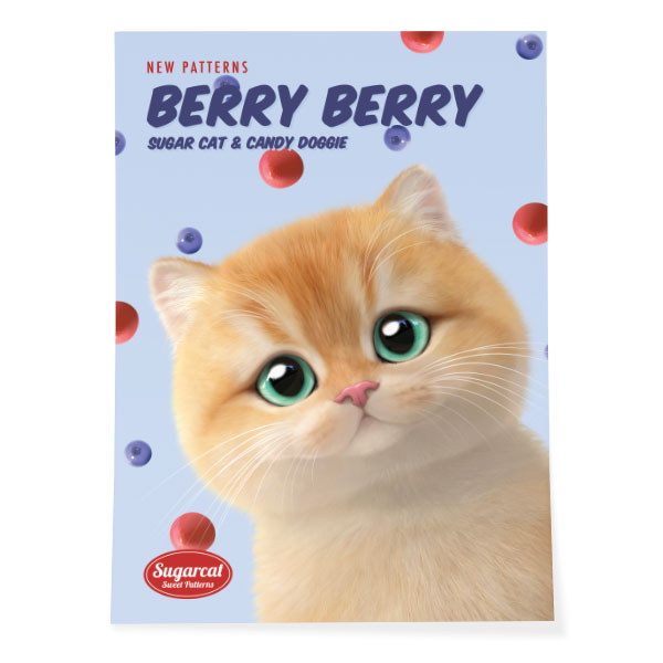 Rosie&#039;s Berry Berry New Patterns Art Poster