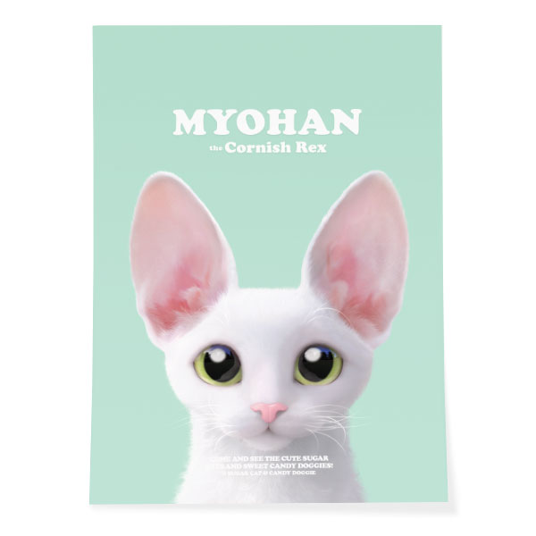 Myohan Retro Art Poster