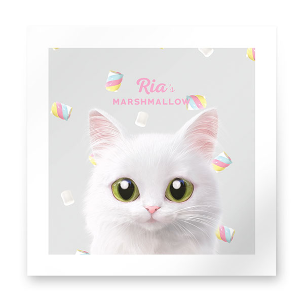 Ria’s Marshmallow Art Print