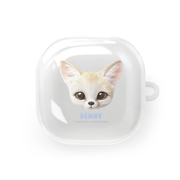 Denny the Fennec fox Face Buds Pro/Live TPU Case