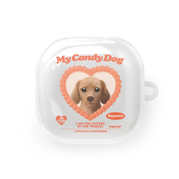 Baguette the Dachshund MyHeart Buds Pro/Live TPU Case