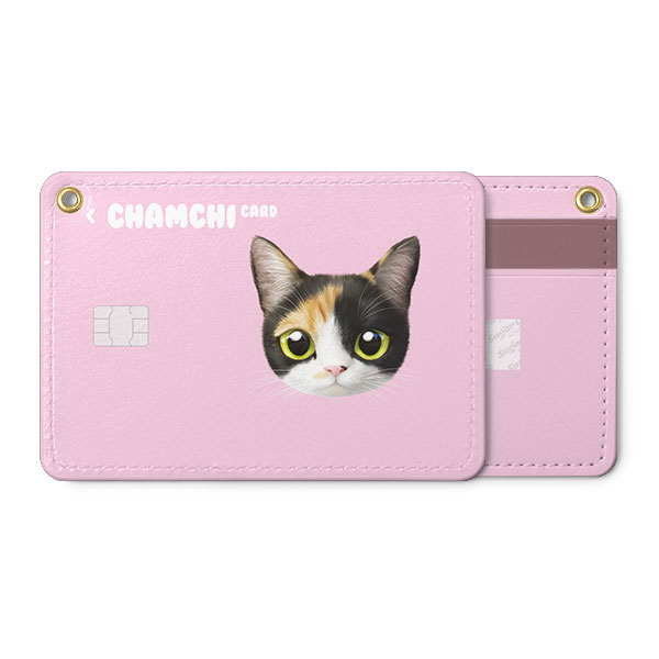 Chamchi Face Card Holder