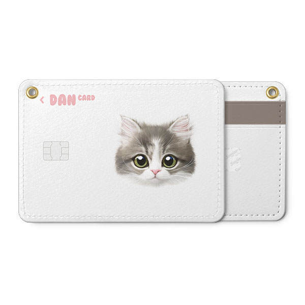 Dan the Kitten Face Card Holder