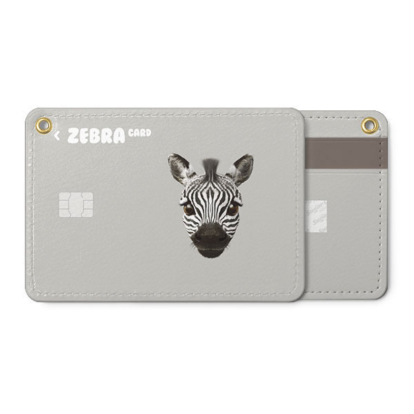 Zebra the Plains Zebra Face Card Holder