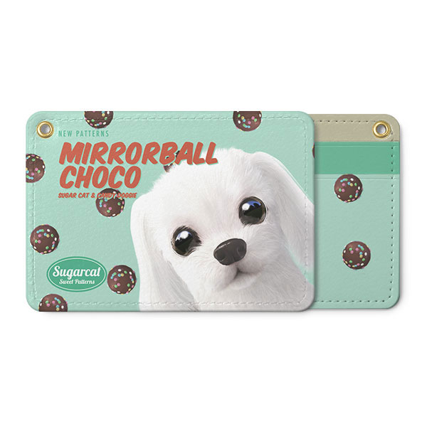 Livee’s Mirrorball Choco New Patterns Card Holder