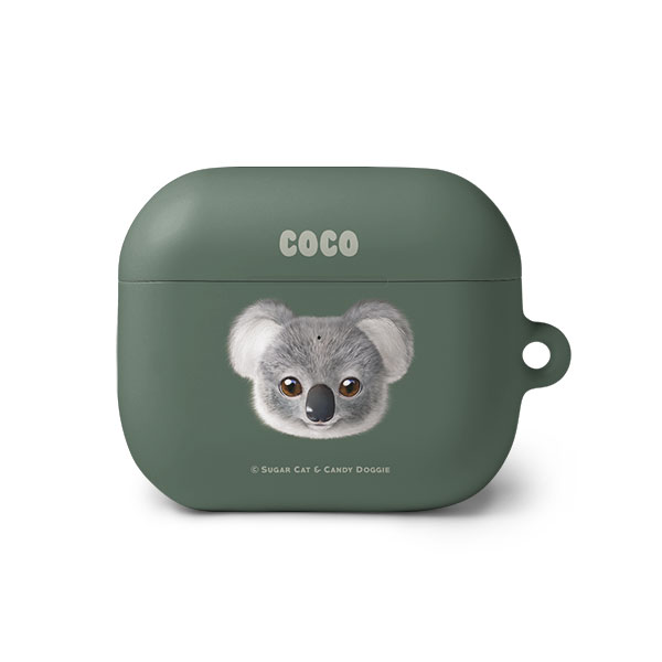Coco the Koala Face AirPods 3 Hard Case