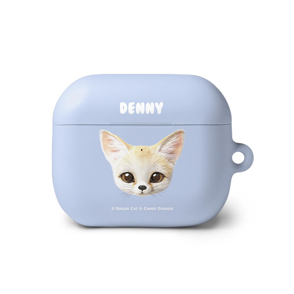 Denny the Fennec fox Face AirPods 3 Hard Case