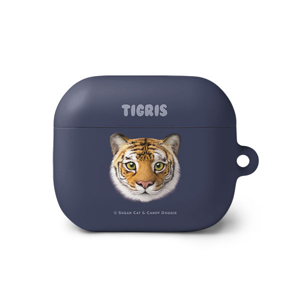 Tigris the Siberian Tiger Face AirPods 3 Hard Case
