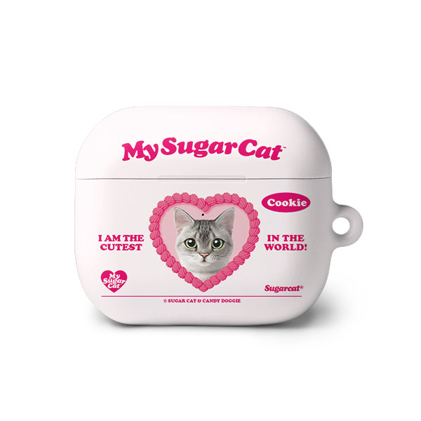 Cookie the American Shorthair MyHeart AirPods 3 Hard Case