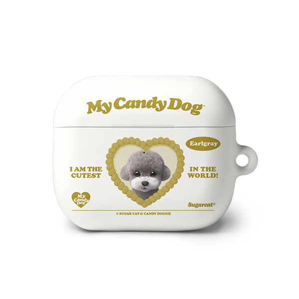 Earlgray the Poodle MyHeart AirPods 3 Hard Case