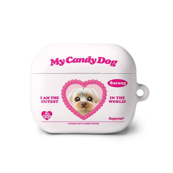 Sarang the Yorkshire Terrier MyHeart AirPods 3 Hard Case