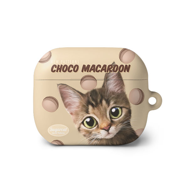 Goodzi’s Choco Macaroon New Patterns AirPods 3 Hard Case