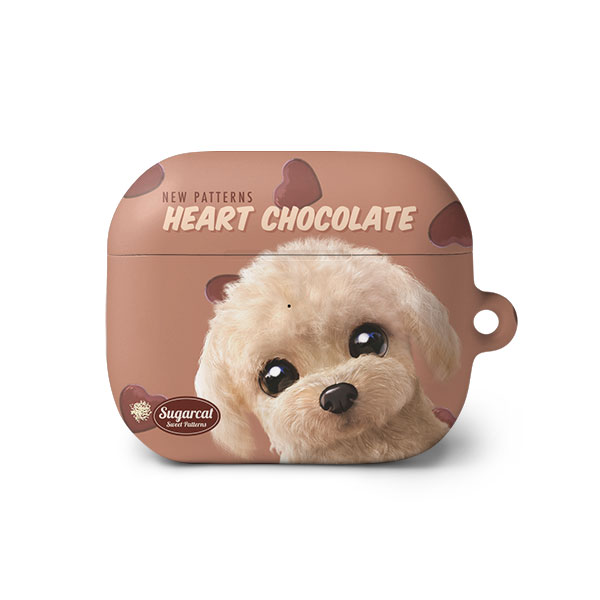 Renata the Poodle’s Heart Chocolate New Patterns AirPods 3 Hard Case