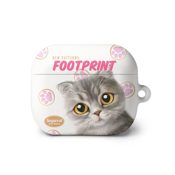 Rion’s Footprint Cookie New Patterns AirPods 3 Hard Case