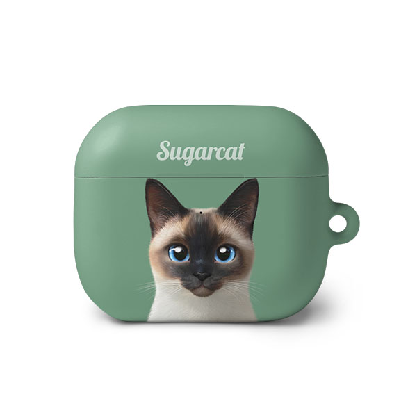 Bom the Siamese Simple AirPods 3 Hard Case