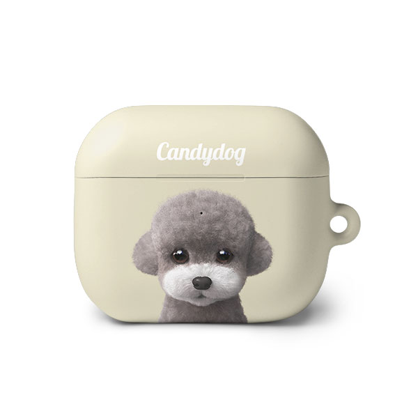 Earlgray the Poodle Simple AirPods 3 Hard Case