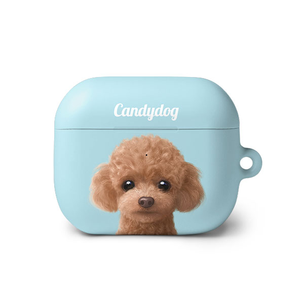 Ruffy the Poodle Simple AirPods 3 Hard Case