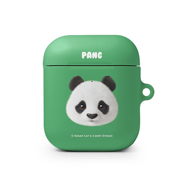 Pang the Giant Panda Face AirPod Hard Case