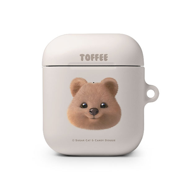 Toffee the Quokka Face AirPod Hard Case