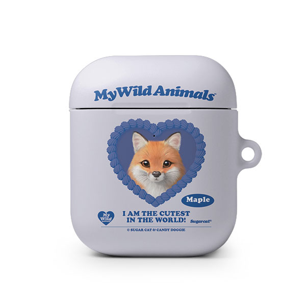Maple the Red Fox MyHeart AirPod Hard Case