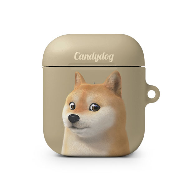 Doge the Shiba Inu (GOLD ver.) Simple AirPod Hard Case