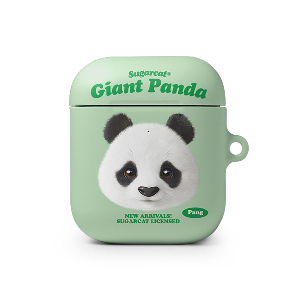 Pang the Giant Panda TypeFace AirPod Hard Case