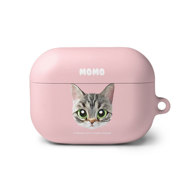 Momo the American shorthair cat Face AirPod PRO Hard Case
