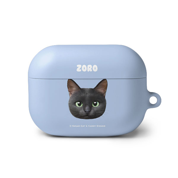 Zoro the Black Cat Face AirPod PRO Hard Case