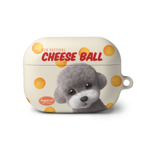 Earlgray the Poodle&#039;s Cheese Ball New Patterns AirPod PRO Hard Case