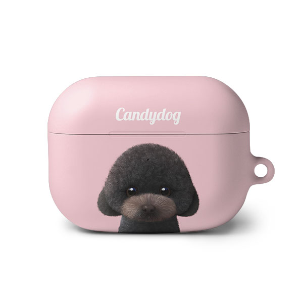 Choco the Black Poodle Simple AirPod PRO Hard Case