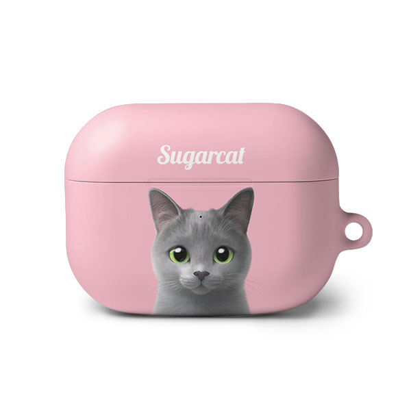 Sarang the Russian Blue Simple AirPod PRO Hard Case