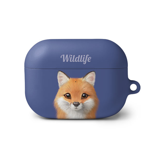 Maple the Red Fox Simple AirPod PRO Hard Case