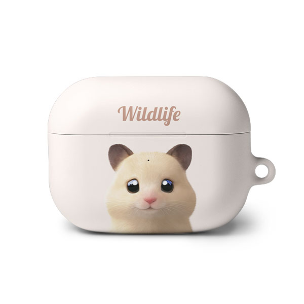Pudding the Hamster Simple AirPod PRO Hard Case