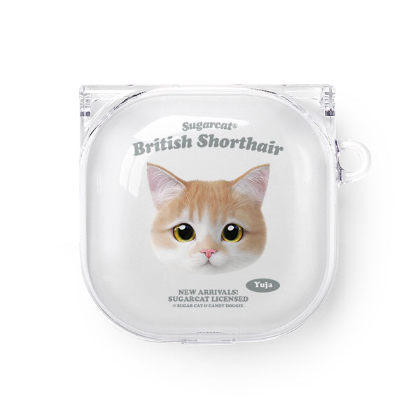 Yuja the British Shorthair TypeFace Buds Pro/Live Clear Hard Case
