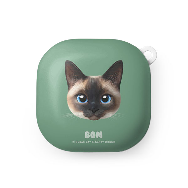 Bom the Siamese Face Buds Pro/Live Hard Case