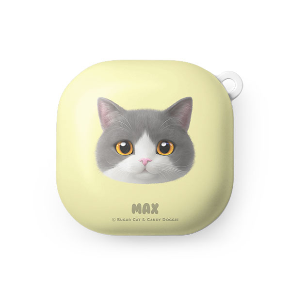 Max the British Shorthair Face Buds Pro/Live Hard Case
