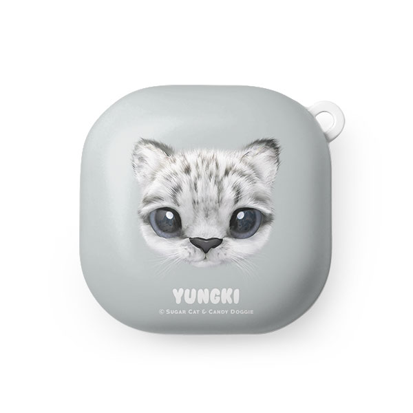 Yungki the Snow Leopard Face Buds Pro/Live Hard Case