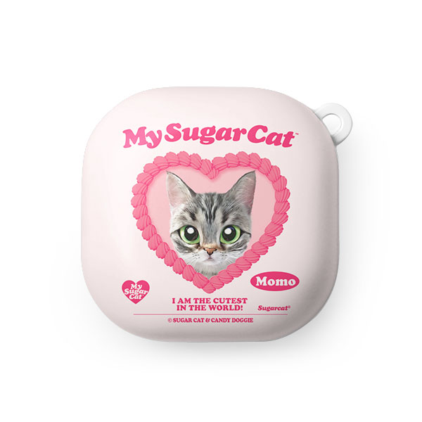 Momo the American shorthair cat MyHeart Buds Pro/Live Hard Case