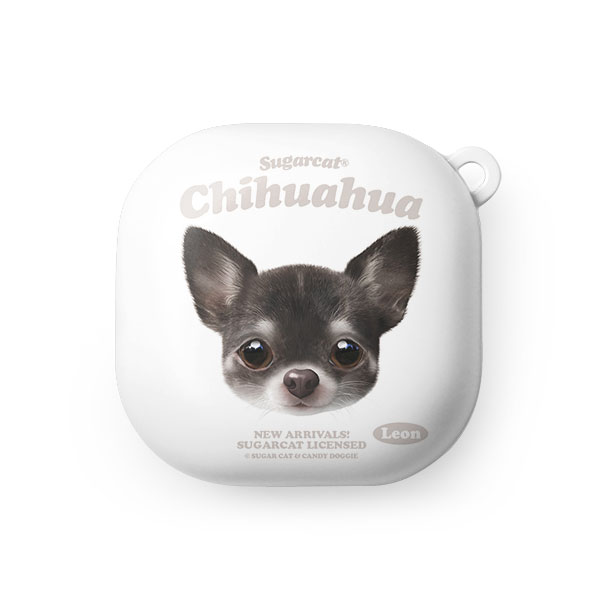 Leon the Chihuahua TypeFace Buds Pro/Live Hard Case