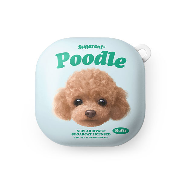 Ruffy the Poodle TypeFace Buds Pro/Live Hard Case