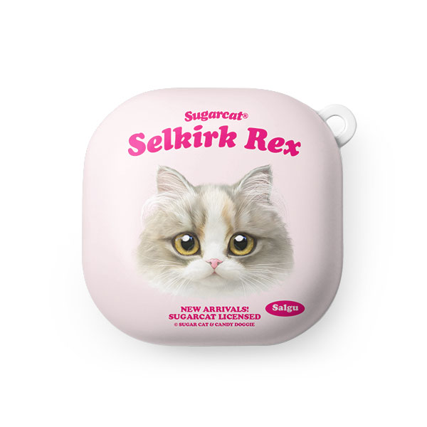 Salgu the Selkirk Rex TypeFace Buds Pro/Live Hard Case