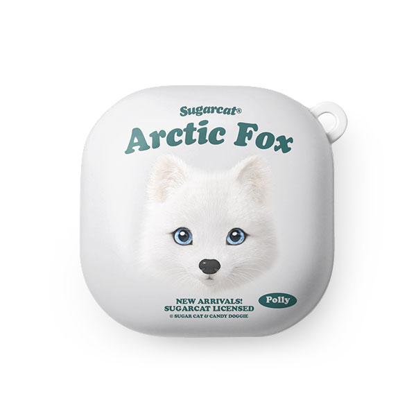 Polly the Arctic Fox TypeFace Buds Pro/Live Hard Case