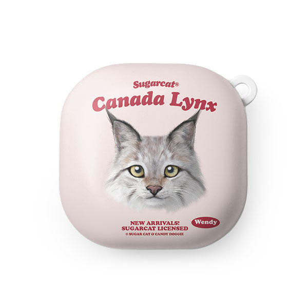 Wendy the Canada Lynx TypeFace Buds Pro/Live Hard Case